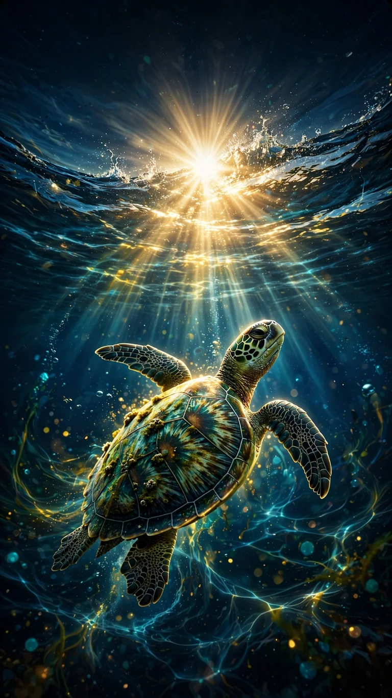 kelp forest god rays ocean wallpaper free download
