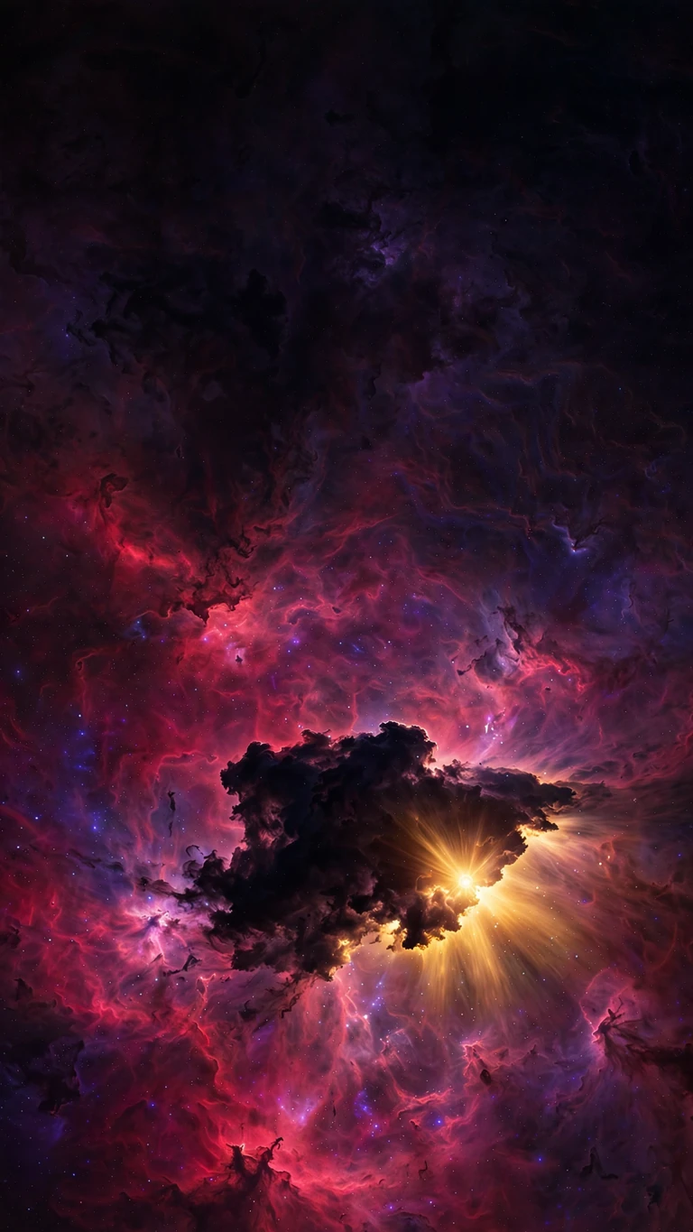 Bok globule star nursery wallpaper