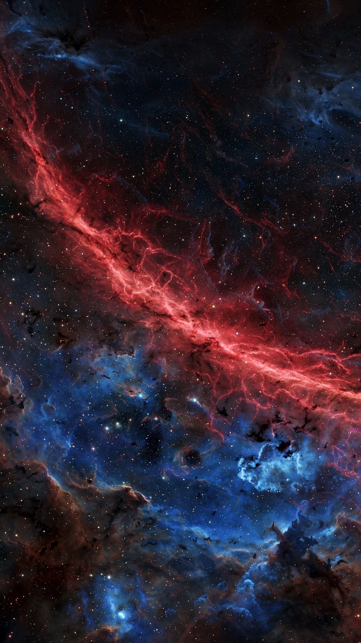 Barnard Loop emission arc space wallpaper
