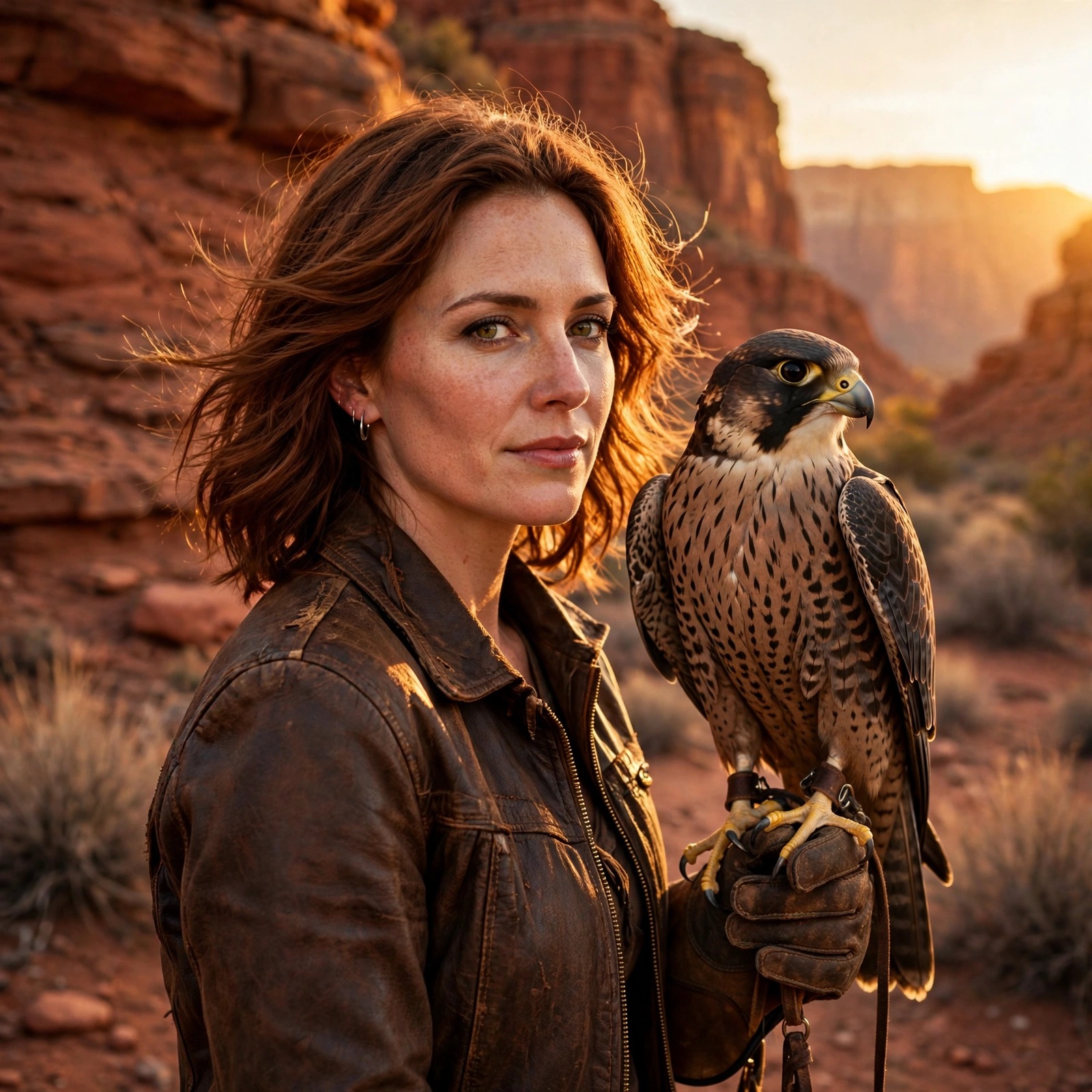 Canyon Falconer Golden Hour Girls DP — free WhatsApp DP download