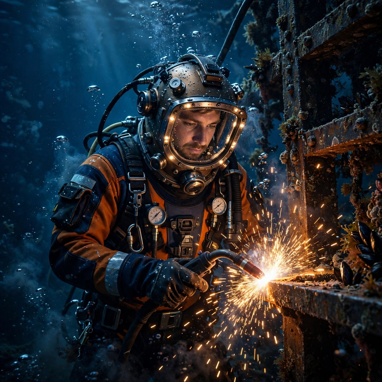 Deep Sea Welder Sparks