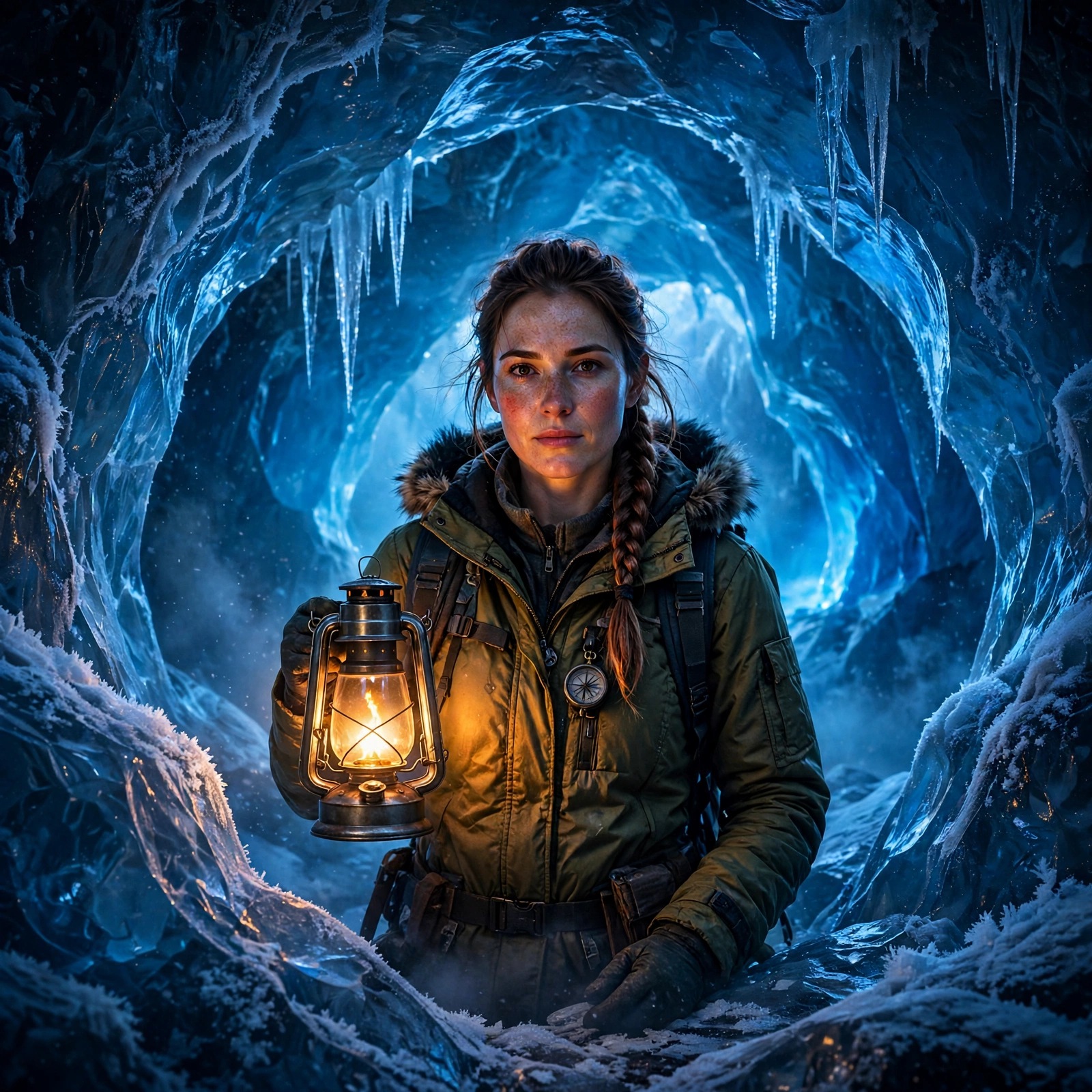 Glacier Ice Cave Explorer