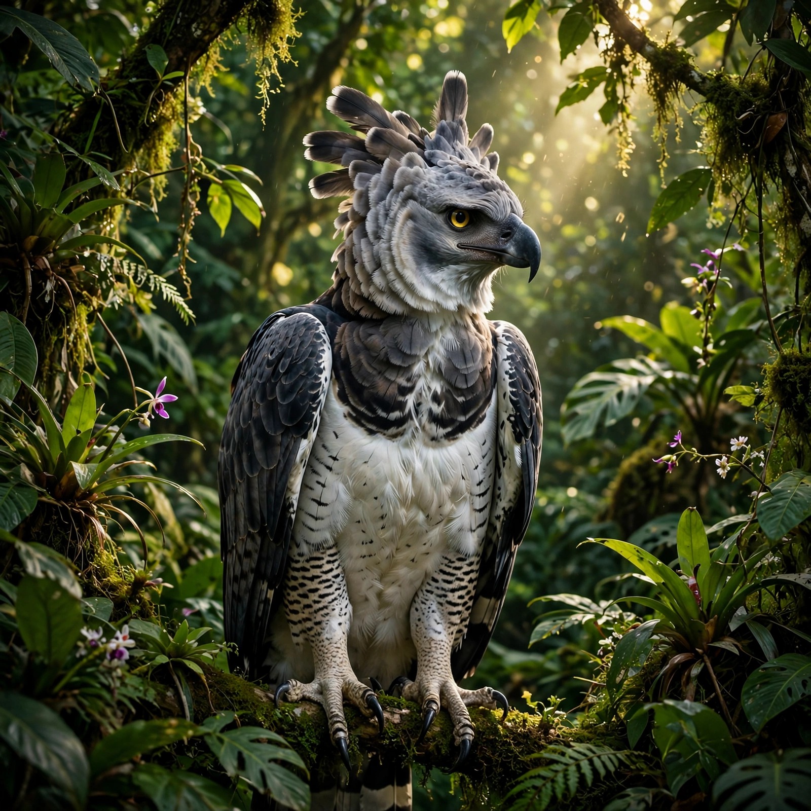 Harpy Eagle in the Emerald Canopy
