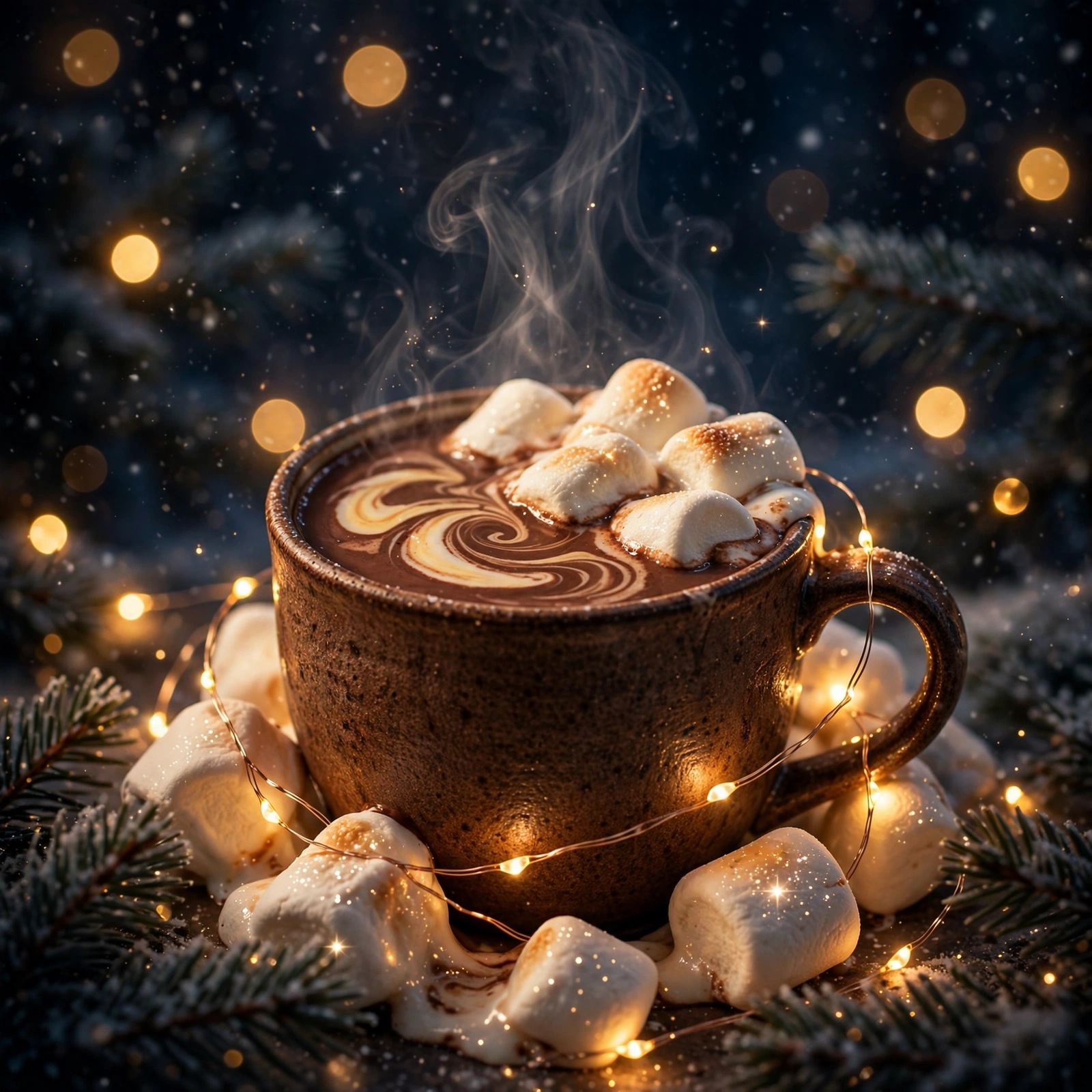 a hot chocolate dp