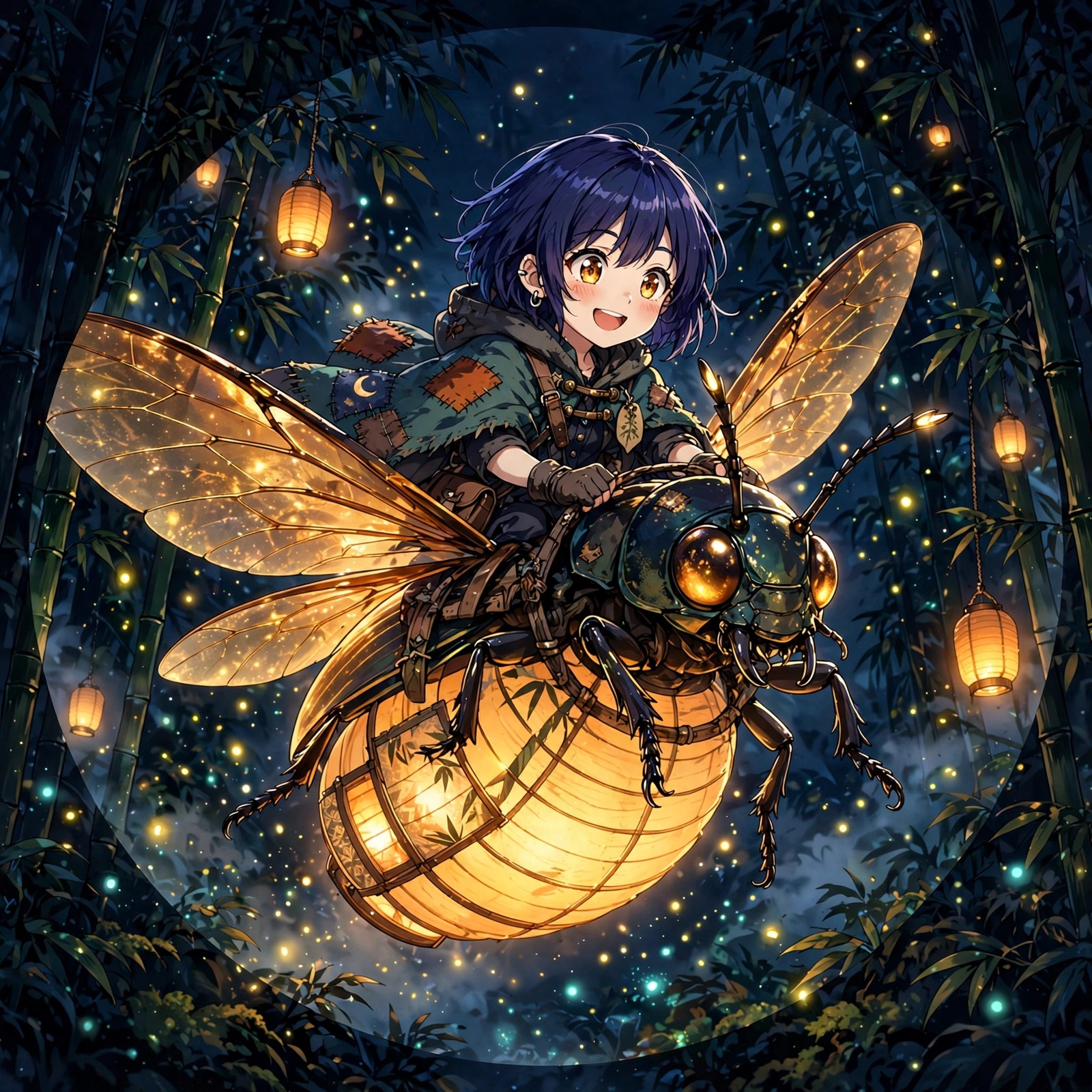 Lantern Beetle Rider - Anime WhatsApp DP