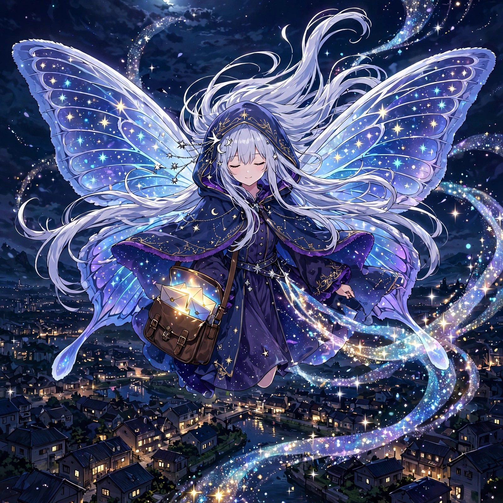 Starlight Moth Courier - Anime WhatsApp DP