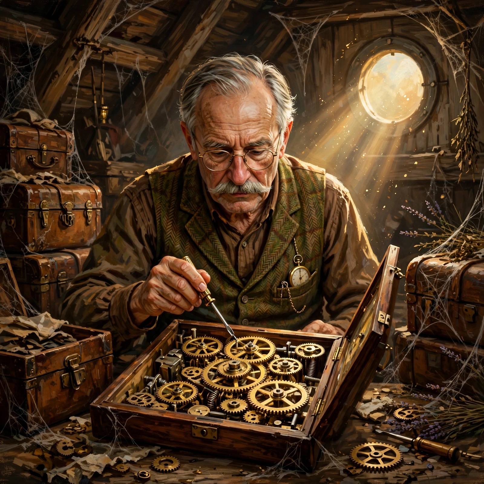 Attic Clock Repair boys WhatsApp DP