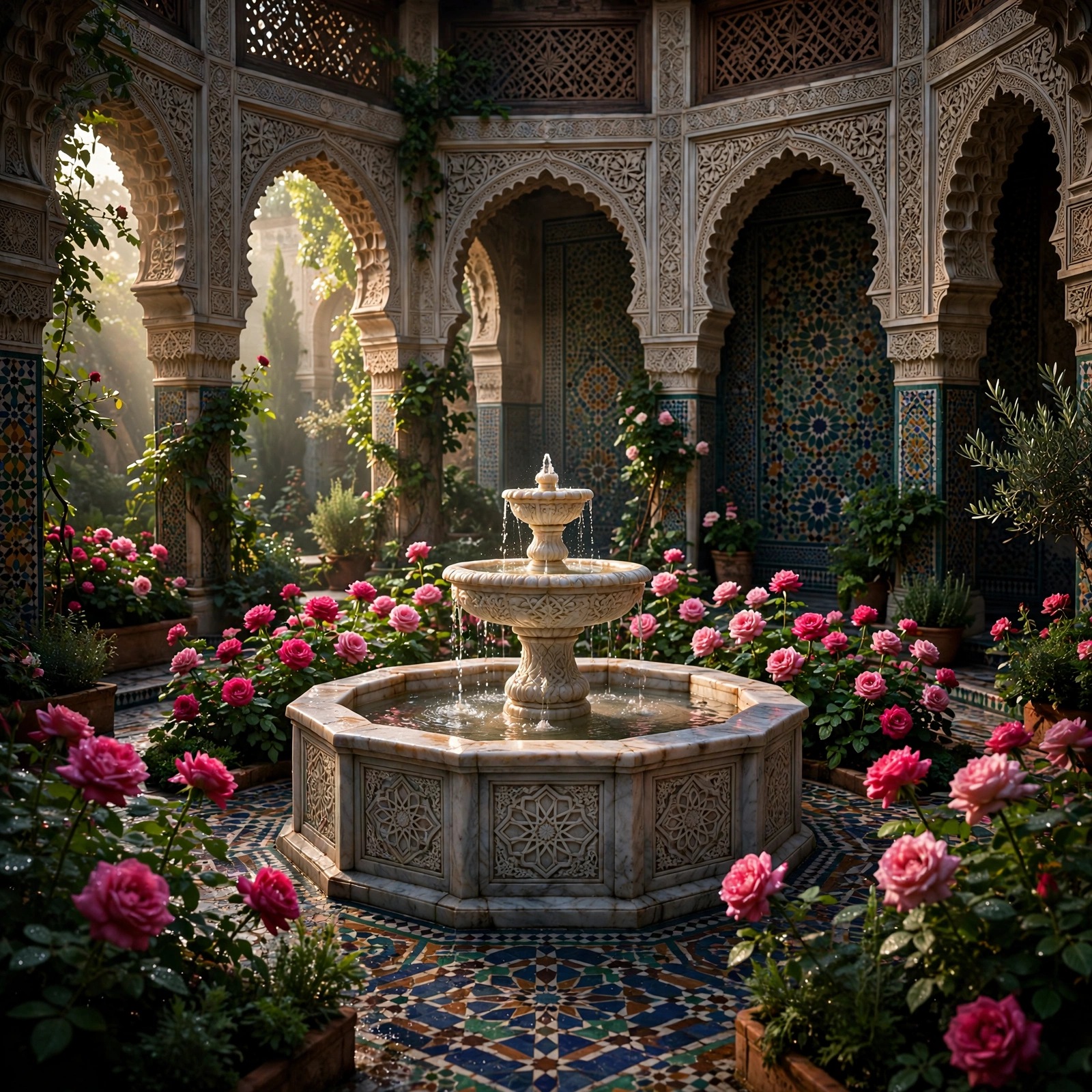 Rose Garden Courtyard DP