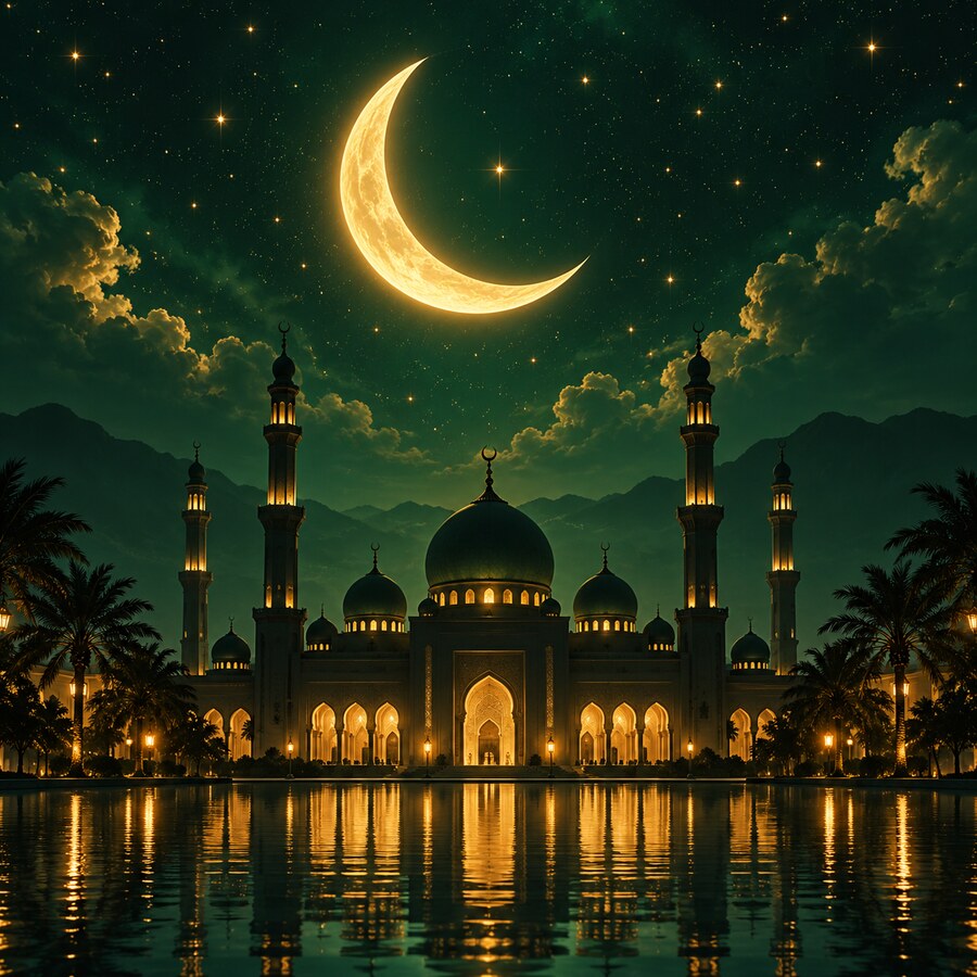 Emerald Crescent Mosque DP free download