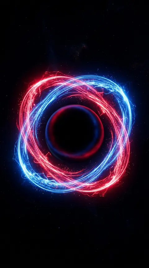 Neon Ring AMOLED Wallpaper free HD mobile background