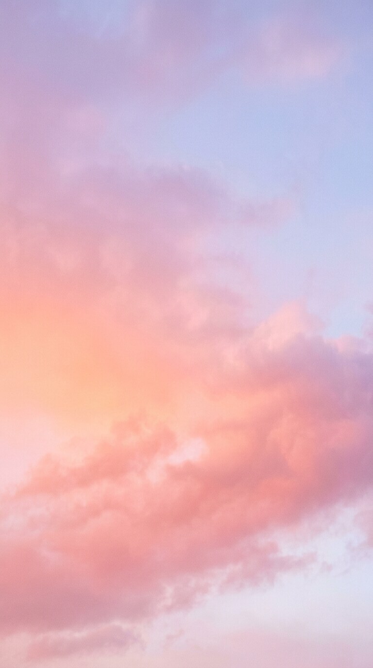Pink Clouds Wallpaper free HD mobile background
