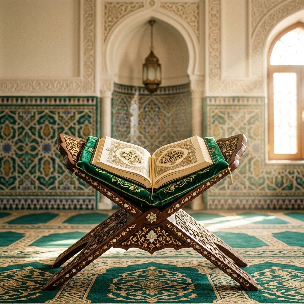 Quran Mosque Interior DP free HD WhatsApp profile picture