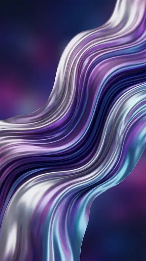 Violet Silk Waves Wallpaper free HD mobile background