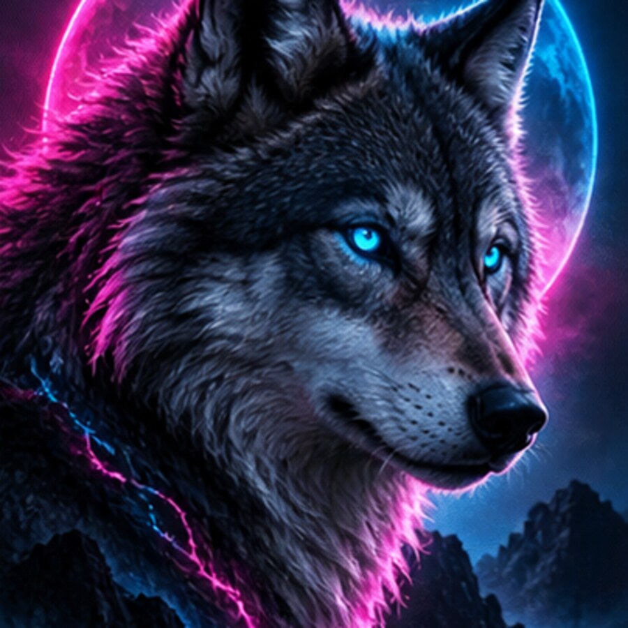 Neon Wolf DP free download