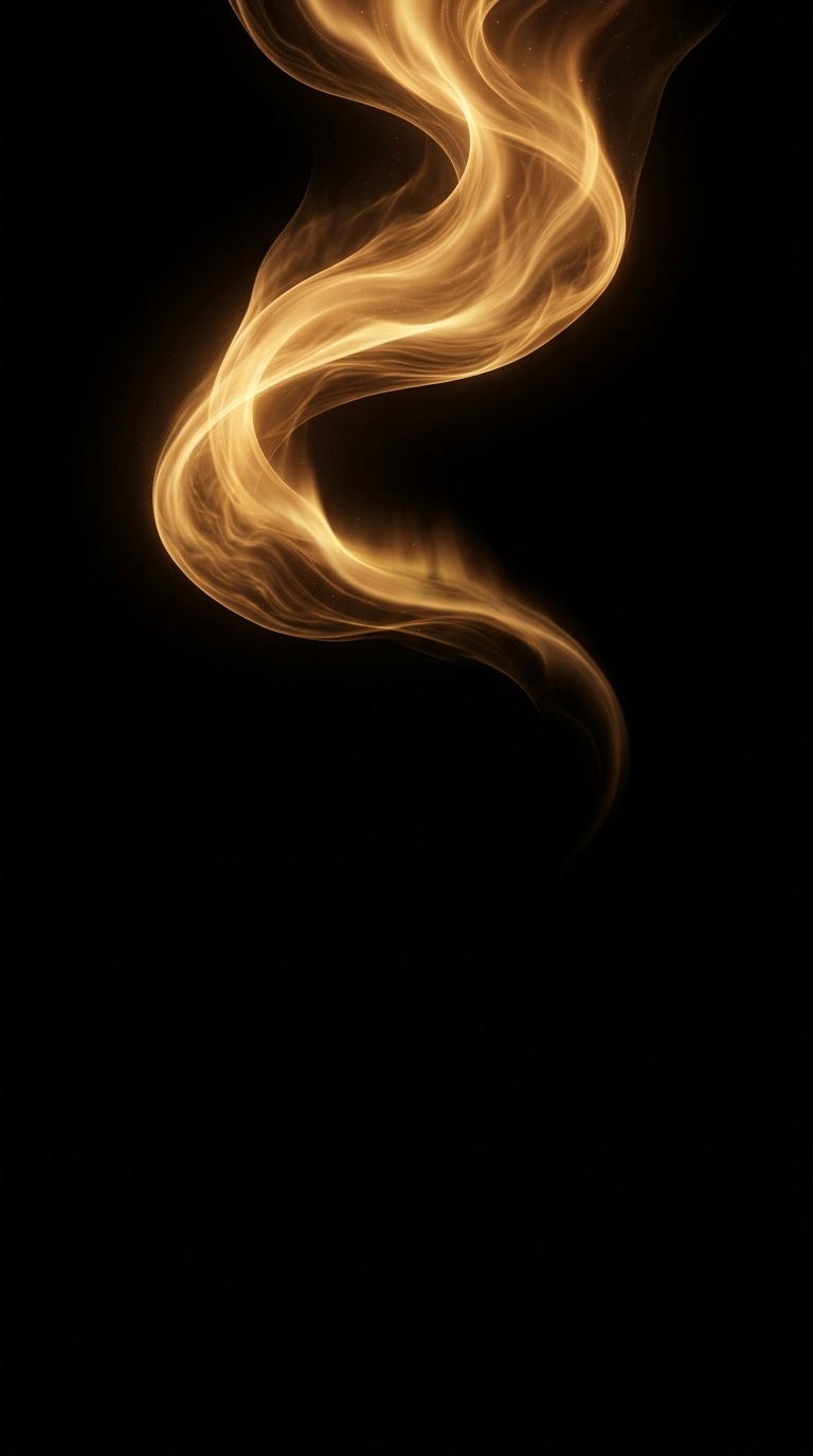 A dancing aurora ribbon.