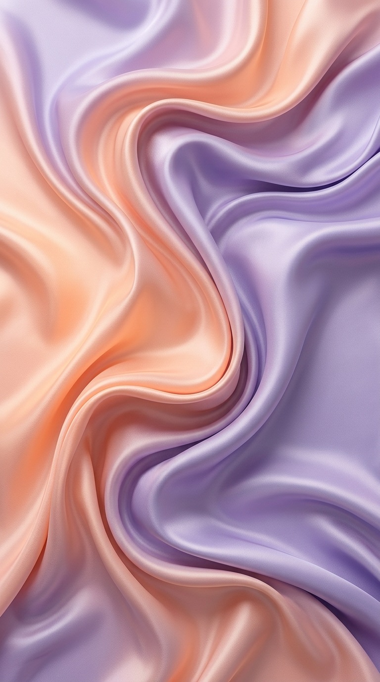 Rippling liquid silk.