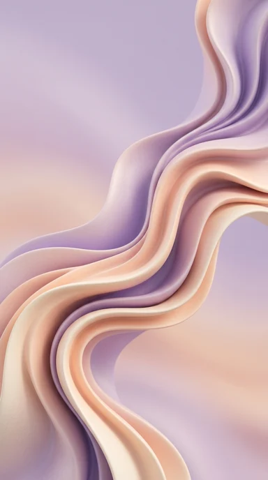 Smooth sculptural waves.