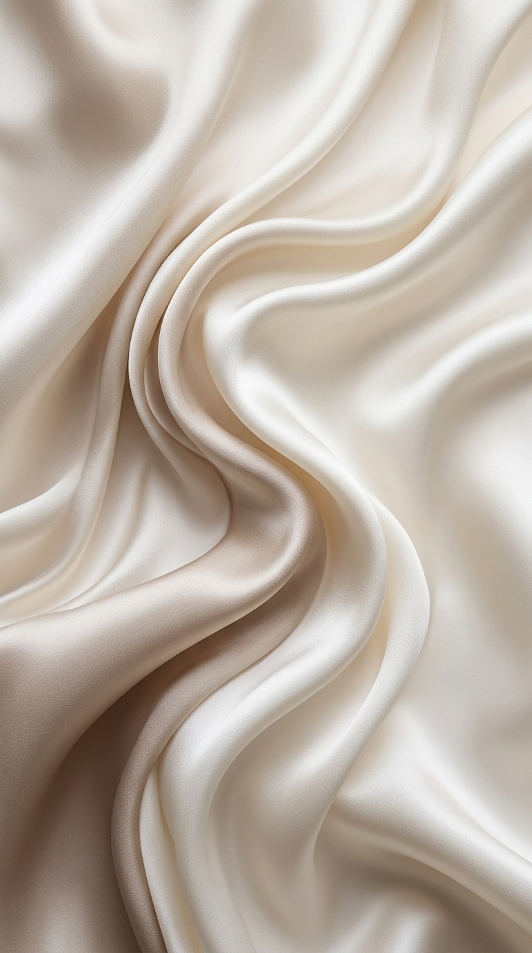 Rippling liquid silk.