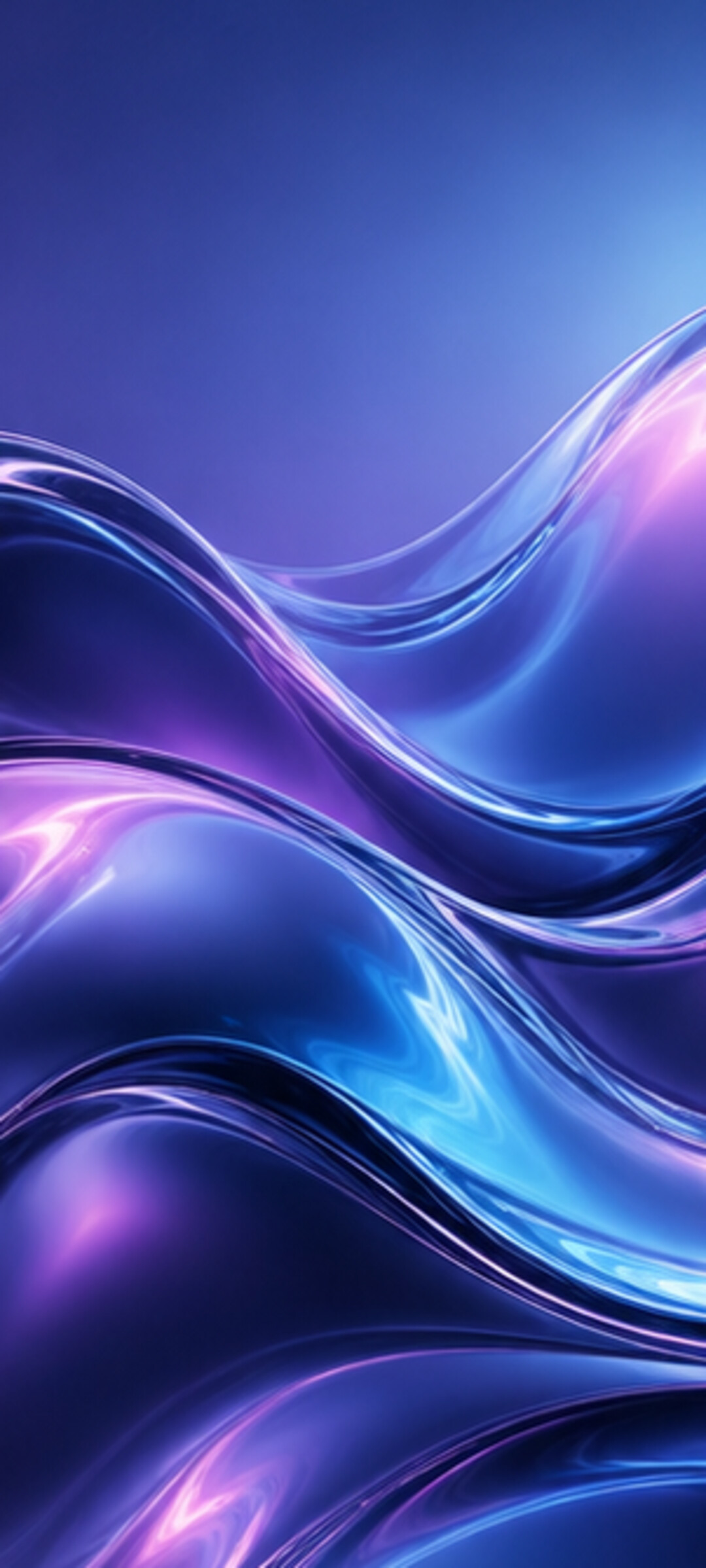 Purple Liquid Glass Wallpaper free download