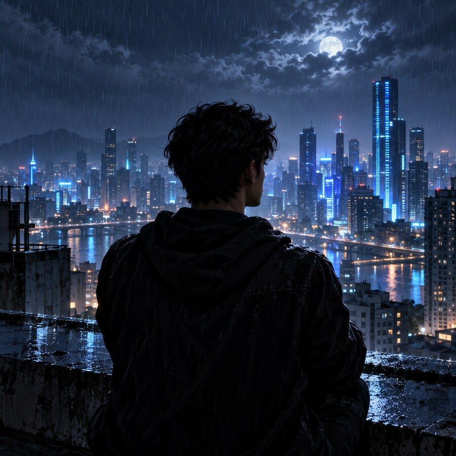Rainy Neon Boy DP free download